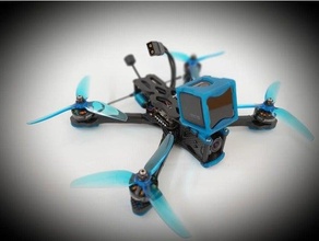 impulseur sommet Go Pro casquette monter drone fpv caméra session 5 3d print model - Mito3D