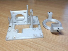 titã aero extrusora base anycubic 4 max pró 3d print model - Mito3D