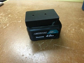 makita 12v battery holder 3d print model - Mito3D
