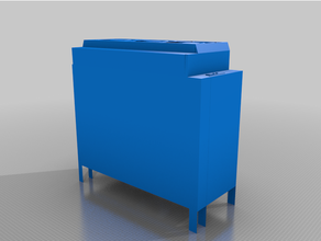 pc case idea 90 degrees 3d print model - Mito3D