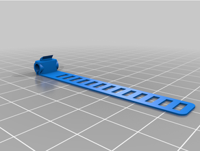 angepasst Clip On Kabel Krawatte tpu 3d print model - Mito3D