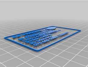 aa hobbies personalizado 3d print model - Mito3D
