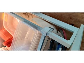 ikea bracket kitchen box clip metod 3d print model - Mito3D