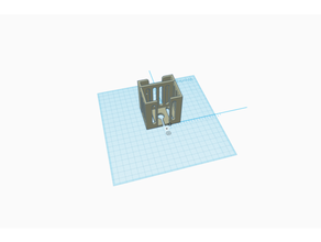 écotech Marin vecteur s2 Puissance brique support 3d print model - Mito3D