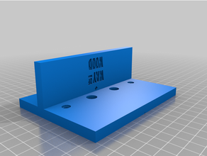 personalizzato duo tassellatura jig 3d print model - Mito3D