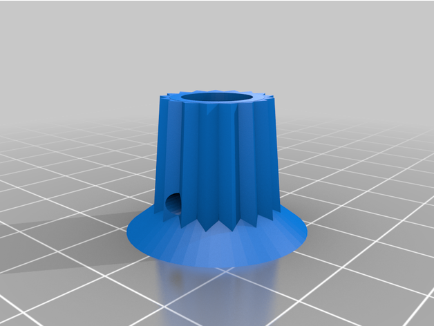 mfj 16010 capacitance knob customized 3D print model - Mito3D