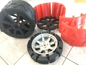 peg perego rzr rear wheel kids toy 3d print model - Mito3D