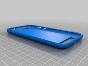 simple pinephone case phone 3d print model - Mito3D