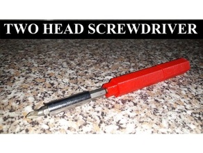 head screwdriver screwdriver screwdriver bit screwdriver handle screwdriver holder 3d print model - Mito3D