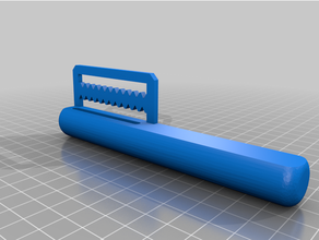 long hose retainer scuba 3d print model - Mito3D