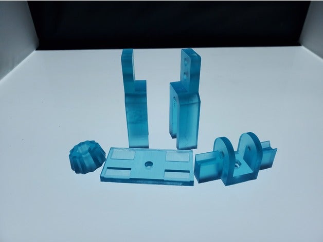 axe ceinture tendeur cr10 s4 3D print model - Mito3D