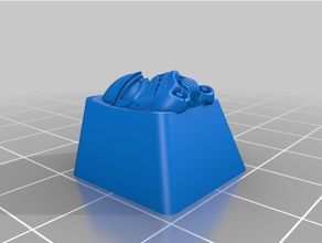 deathtrooper head keycap 3d print model - Mito3D