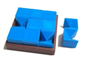 pezzi assemblaggio puzzle 3d print model - Mito3D