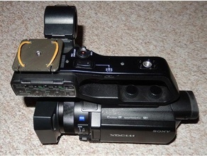 telecamera scarpa accumulatore energia montare 3d print model - Mito3D
