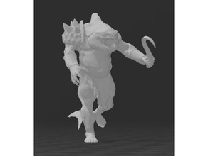 Megalodon Yetis Mawtribes Oger Pirat thematisch Armee 3d print model - Mito3D
