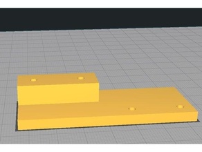 tronxy filamento detector soporte 3d print model - Mito3D