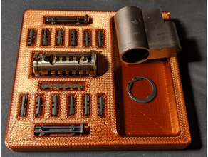 evva 3ks pinning tray 3d print model - Mito3D