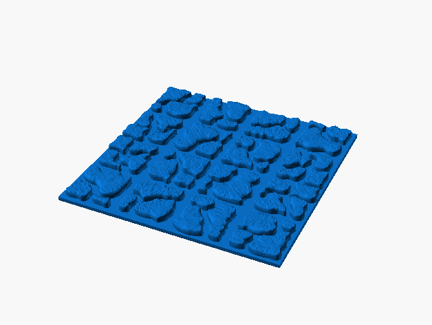Höhle Fußboden 4x4 Tageschmiede 20 kompatibel 3D print model - Mito3D