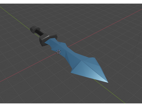 Runescape tören kılıç iv 3d print model - Mito3D