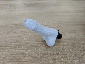 narguilé bocal pênis 3d print model - Mito3D