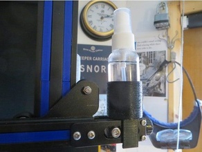 spray bottle holder ender 3 3d print model - Mito3D