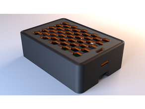 raspberrypi 3b+ 4 case 3d print model - Mito3D