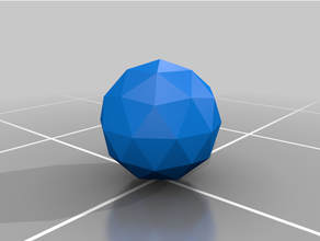 sphère 3d print model - Mito3D