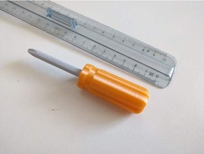 screwdriver toy handle 3d print model - Mito3D