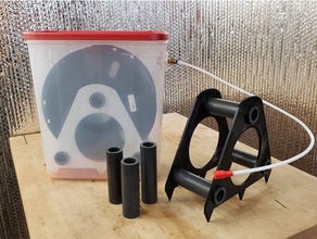 rubbermaid 21 tasse bobine supporter 3d print model - Mito3D