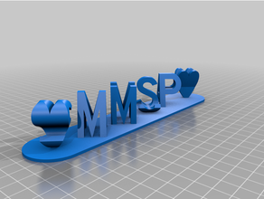 mmsp sanjay personalizzato 3d print model - Mito3D