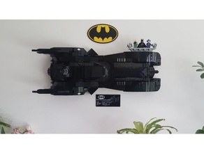 Lego Batmobil Mauer montieren 3d print model - Mito3D