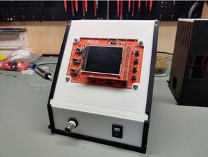 elelab v2 dso138 DIY dso dso138mini Cadre laboratoire équipement apprentissage oscilloscope psu remixable fourniture 3d print model - Mito3D