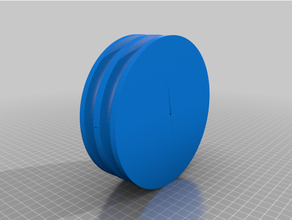 pulley elastic 3d print model - Mito3D