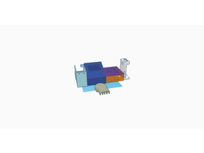 electronica ender 3 creality electronics fuente alimentacion motherboard placa base 3d print model - Mito3D