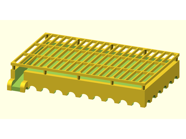 esponja secado estante 3D print model - Mito3D