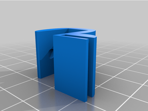 plexiglass ringhiera titolare supporto compensato 3d print model - Mito3D