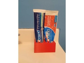 toothpaste holder 3d print model - Mito3D