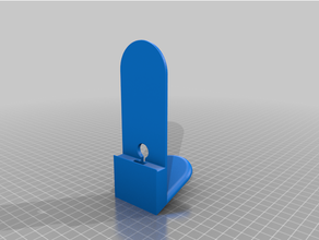 Benutzerdefiniert Telefon Dock Stand Smartphone 3d print model - Mito3D