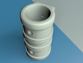 Taschenlampe Halter Unterstützung 3d print model - Mito3D