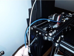 Filament leiten montieren Slot Schiene 3d print model - Mito3D