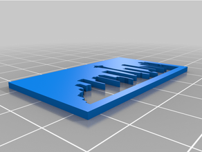 seattle skyline bookmark 3d print model - Mito3D