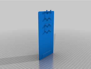 Steckbrett montieren schwarz Decker Leistung Schraubendreher Halter Unterstützung 3d print model - Mito3D