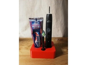 philips sonicare toothbrush holder philips-sonicare tootbrushholder 3d print model - Mito3D