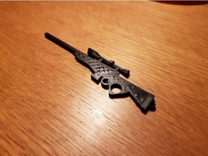 bolt action sniper 3d print model - Mito3D