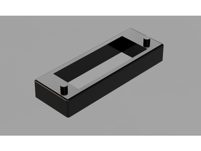 wii sensor bar stand 3d print model - Mito3D