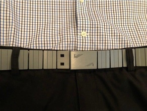 dress belt casual 3d fashion buckle clothes clothing accessories waistbelt wereable 3d print model - Mito3D