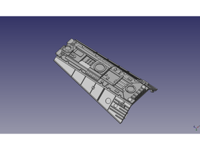 millennium falcon star wars kenner hasbro toy repro parts 3d print model - Mito3D