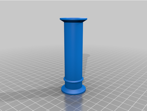 soporte bobina artilharia gênio bobinas pequenas carretel porta suporte 3d print model - Mito3D
