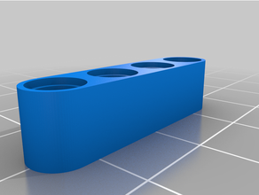 4x1 lego technic beam 3d print model - Mito3D