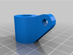 z-axis reinforcement botom bracket prusa i3 3d print model - Mito3D